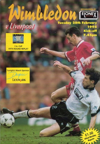 Match programme